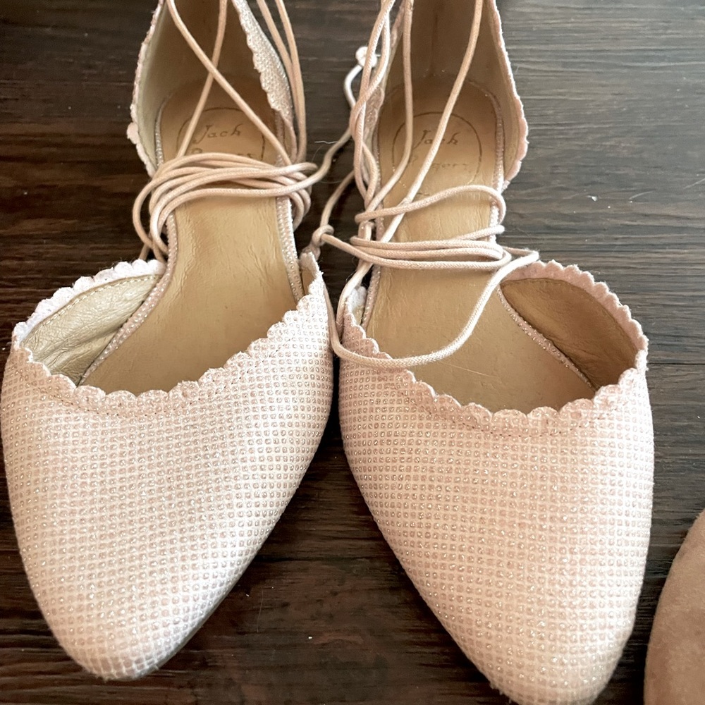 Jack Rogers Lace-Up Flats